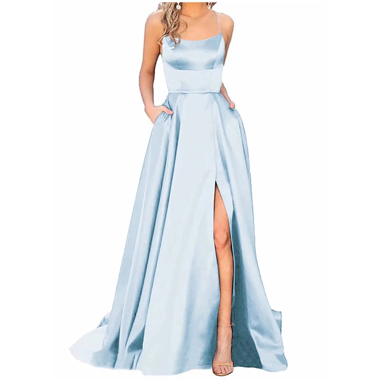 One-Shoulder Cutout Bridesmaid Dress
