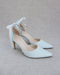 Wedding Pumps with Amaryllis Crystal Strap