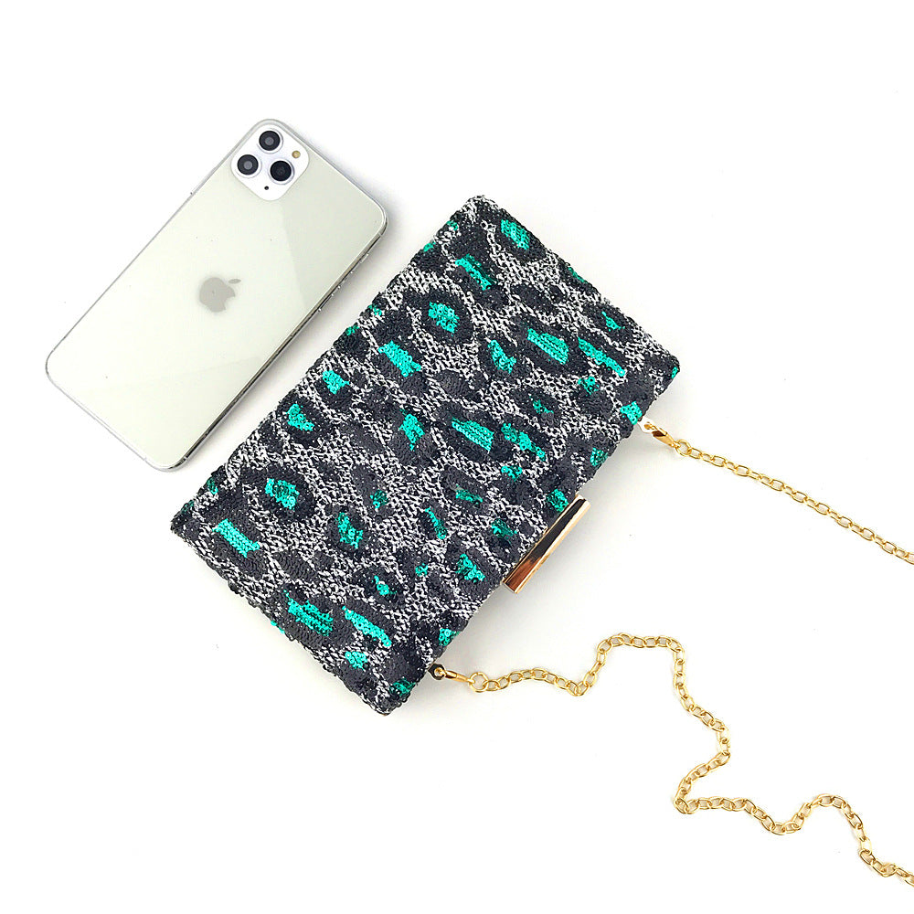 Women Fashion Clutch Bag Beaded Leaf Metal Gold Lady Evening Bag Chain Shoulder Handbags Party Wedding Bridal Bags