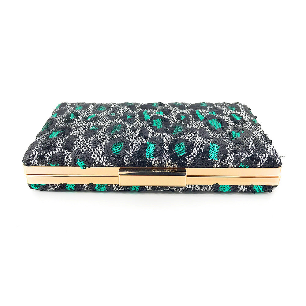 Women Fashion Clutch Bag Beaded Leaf Metal Gold Lady Evening Bag Chain Shoulder Handbags Party Wedding Bridal Bags