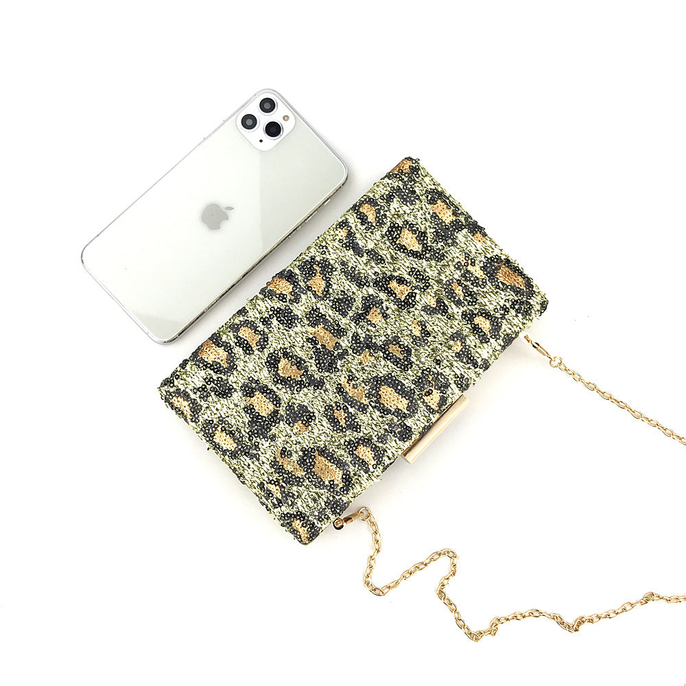 Women Fashion Clutch Bag Beaded Leaf Metal Gold Lady Evening Bag Chain Shoulder Handbags Party Wedding Bridal Bags