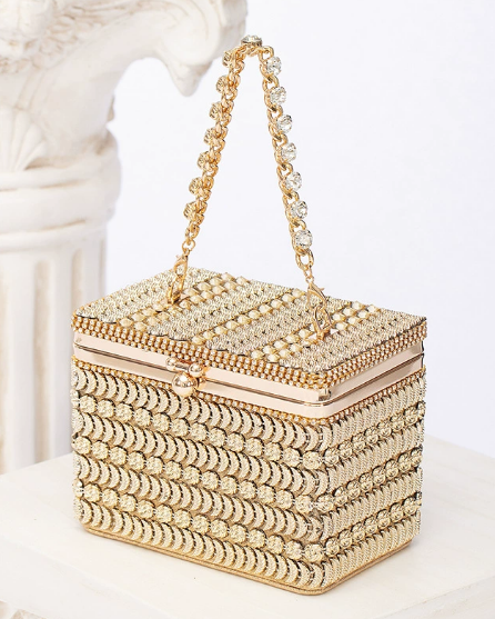 Rhinestone Evening Clutch