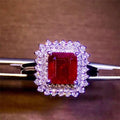 1.9ct Natural Ruby Ring in 18k Gold - Luzilly Bridal & Apparel