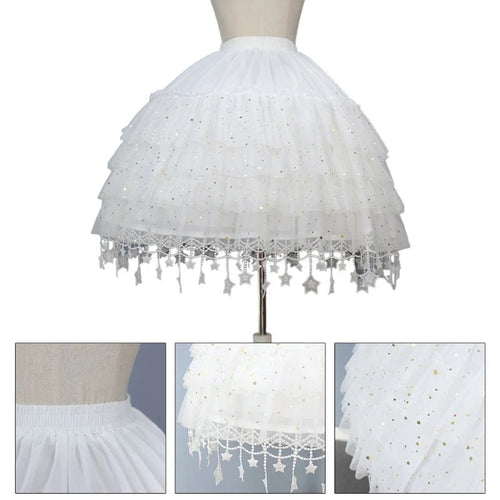 2-Hoop Crinoline Petticoat Underskirt - Luzilly Bridal & Apparel