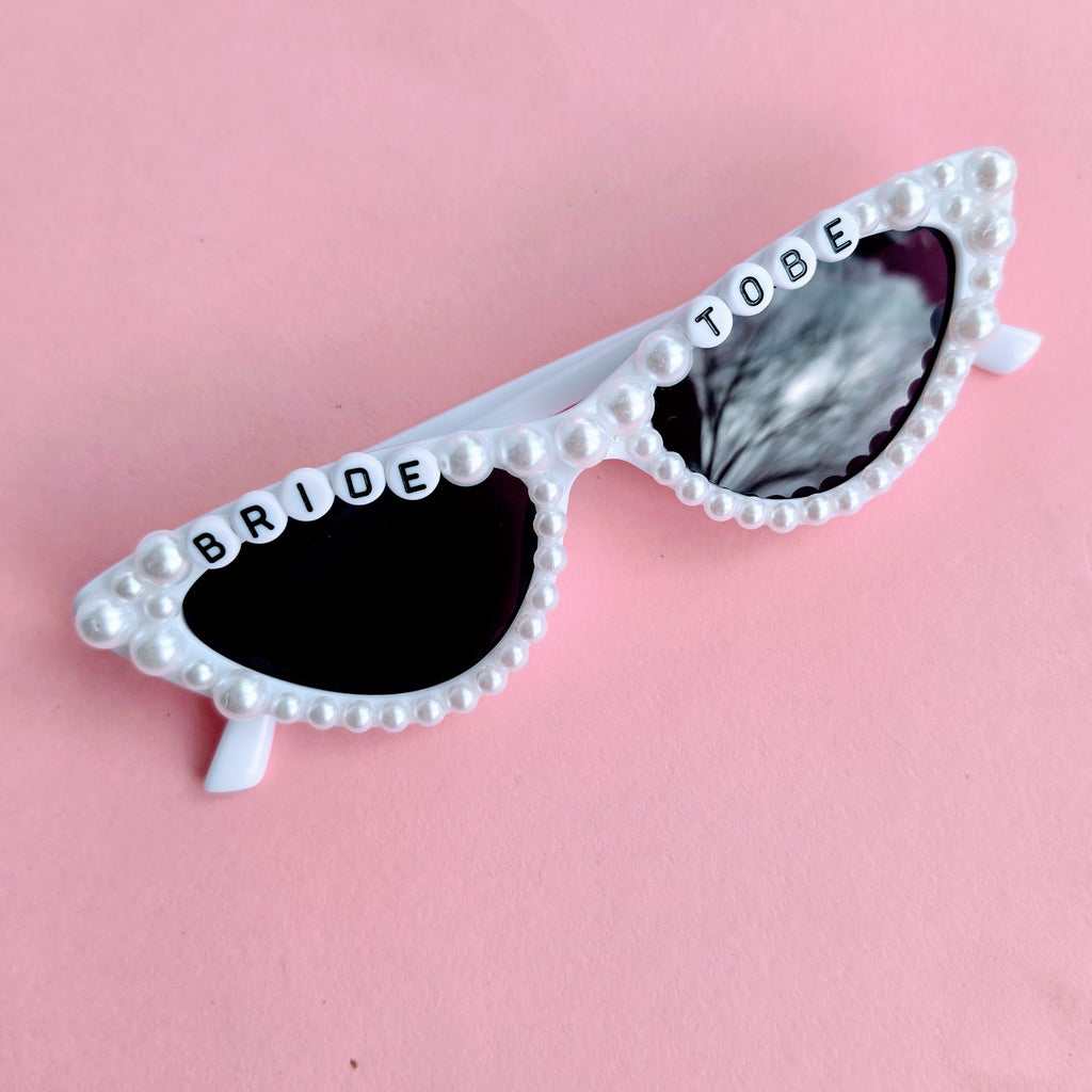 Pearl “Bride to Be” Sunglasses