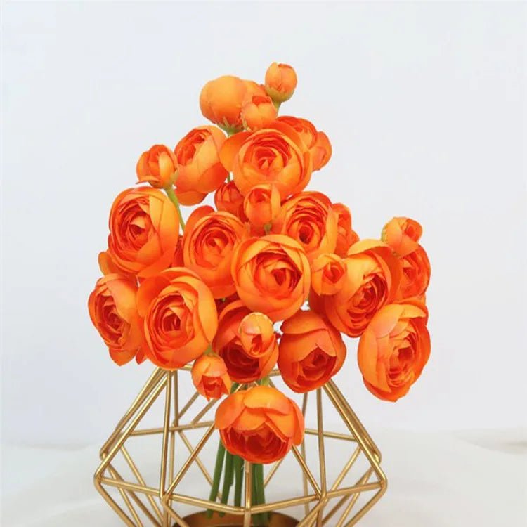 24-Stem Mini Silk Rose Bouquet for Weddings and Décor - Luzilly Bridal & Apparel