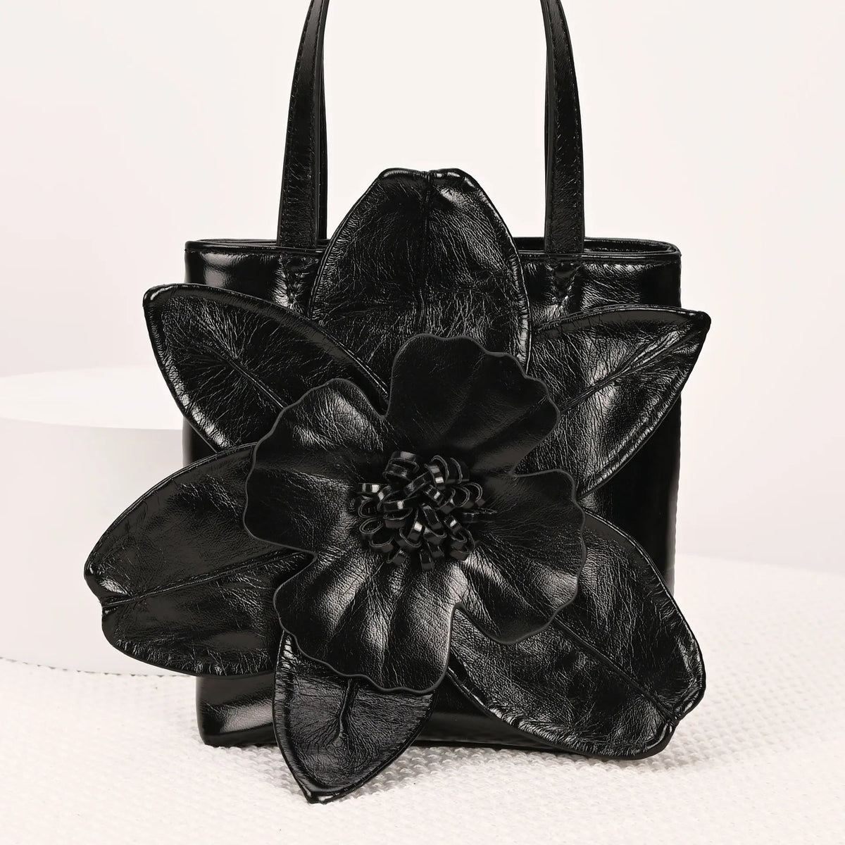 3D Floral Bridal Bucket Bag — Evening Clutch - Luzilly Bridal & Apparel