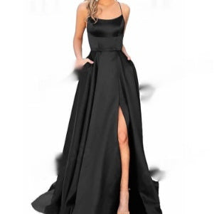 One-Shoulder Cutout Bridesmaid Dress
