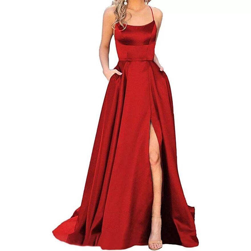 One-Shoulder Cutout Bridesmaid Dress