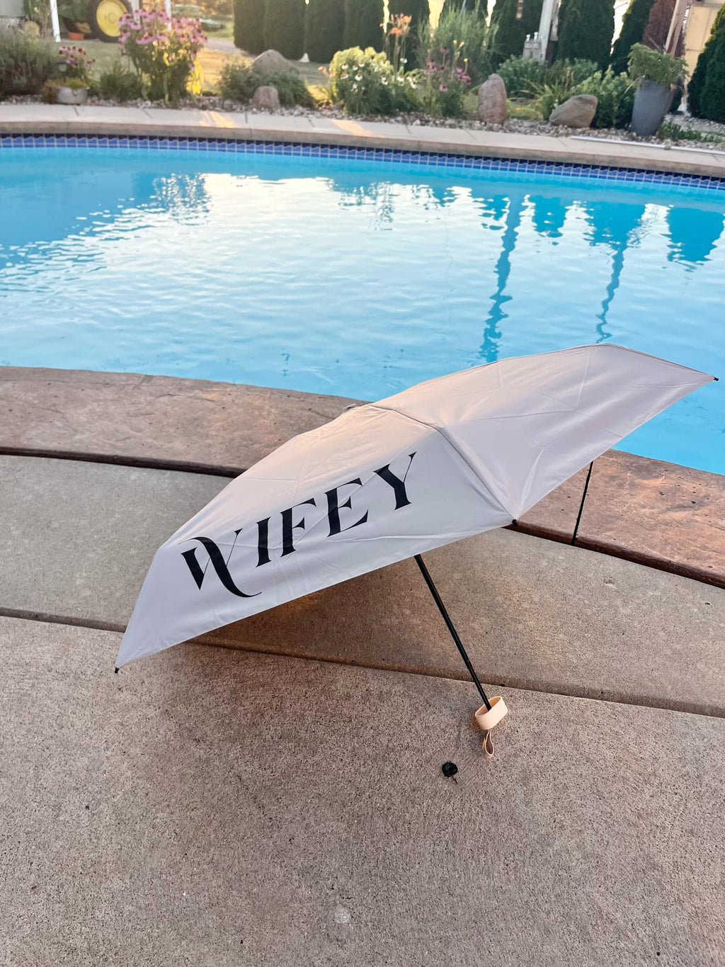 Bride or Wifey Pocket Umbrella