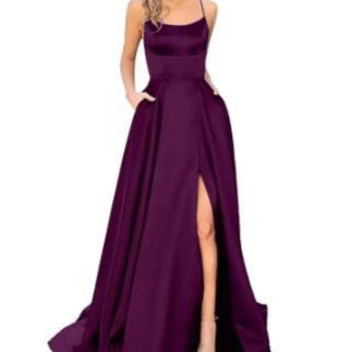 One-Shoulder Cutout Bridesmaid Dress