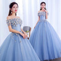 New Evening Dress Floral Organza Bridesmaid Wedding Party Dress 2024 Host Costume Dresses