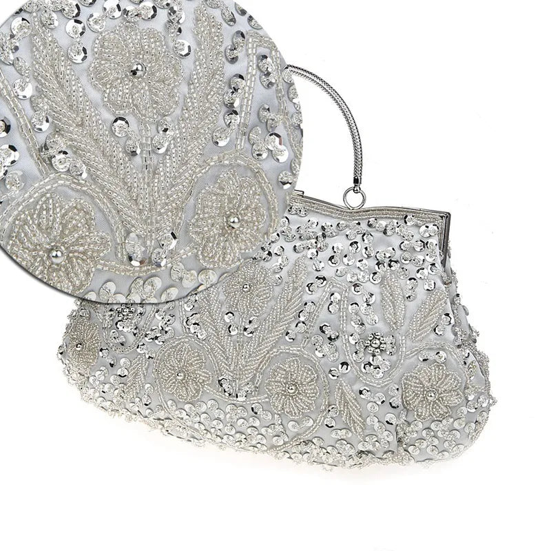 Beaded Retro Evening Clutch