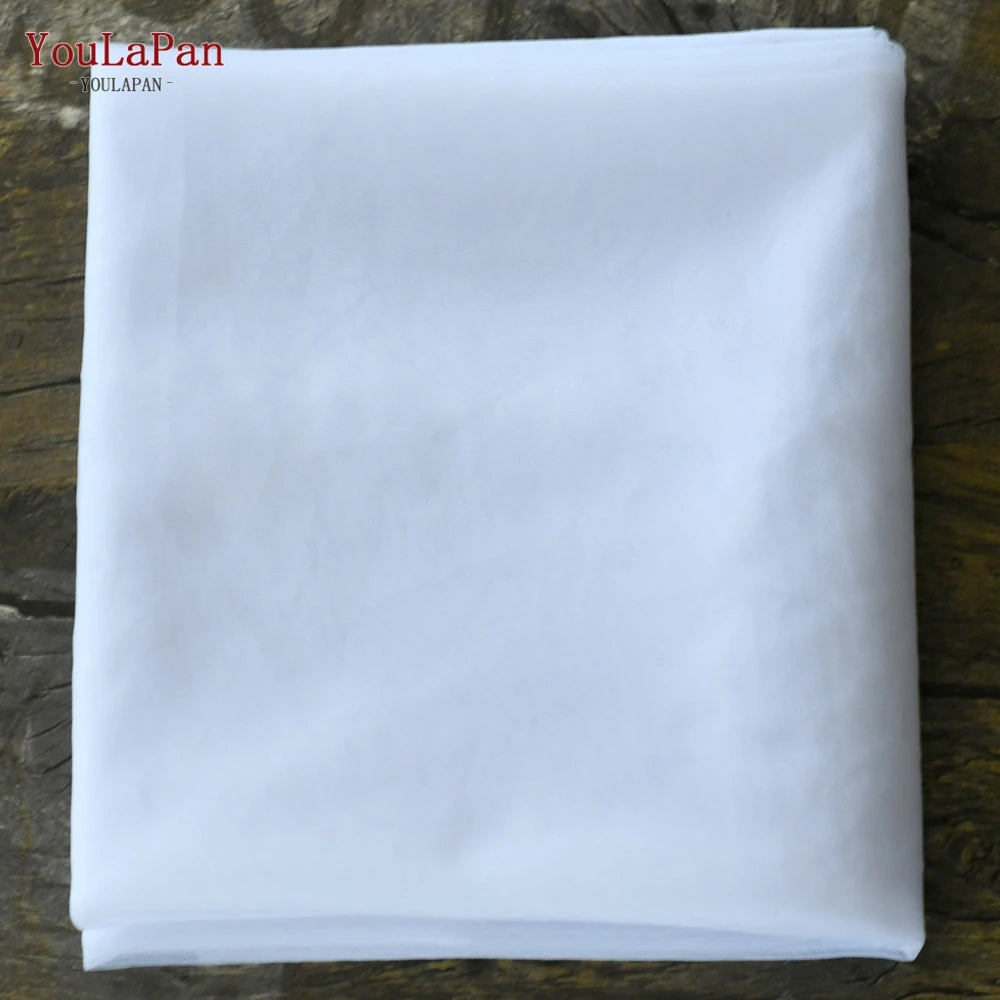 YouLaPan V25-L Extra Large Solid Color Bridal Veil 118 Inch Round Double Layer Classic Veil for Cathedral Wedding Lawn Wedding