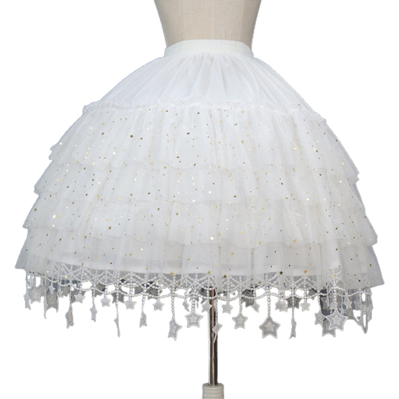 2-Hoop Crinoline Petticoat Underskirt