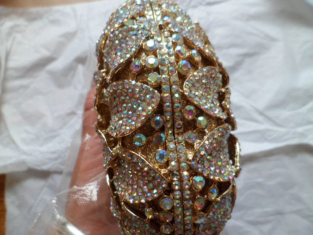 Gold/Yellow Sunflower Clutch Crystal Round Evening Bags Women Wedding Purse Bridal Bags Party Dazzling Diamond Handbags Minaudie