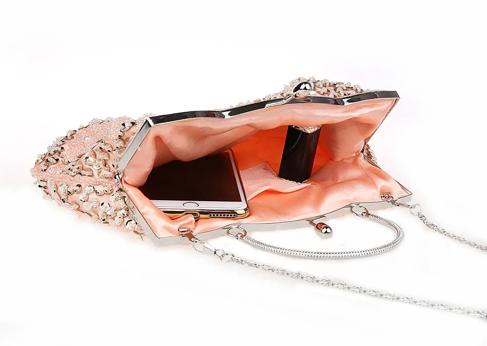 Beaded Retro Evening Clutch