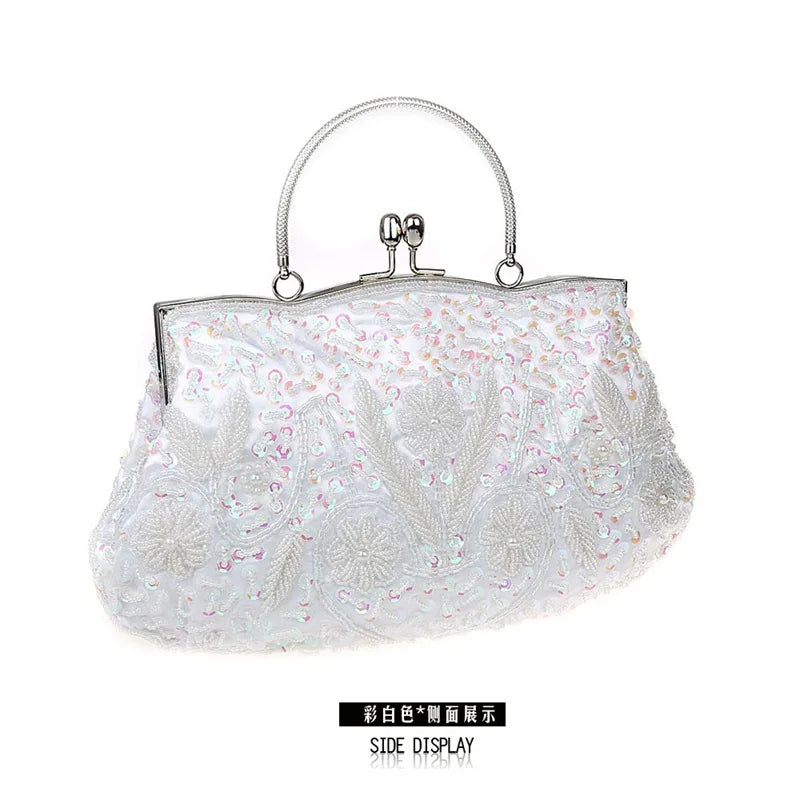 Beaded Retro Evening Clutch