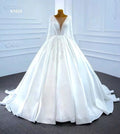 Summer Fashion White Bridal Gowns New High-End Luxury Rhinestone Trailing Formal Dress Women's Wedding Dress