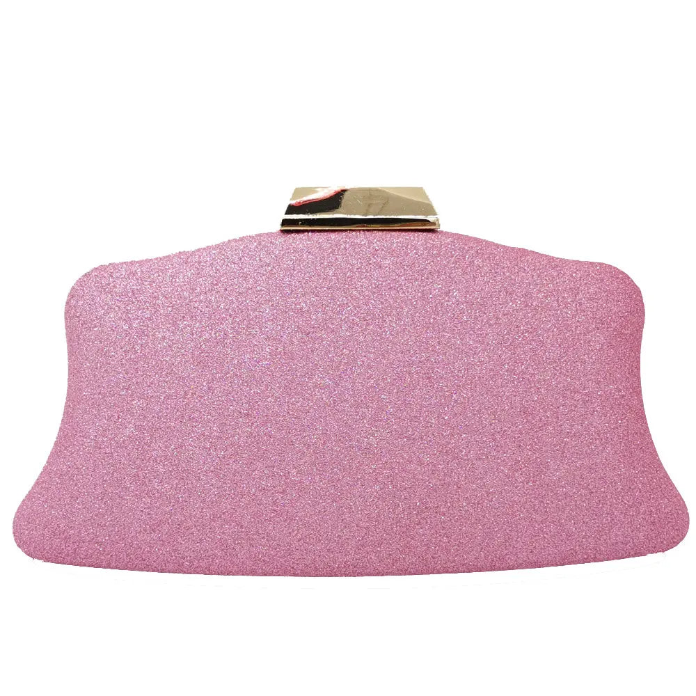 Boutique De FGG Glitter Women Clutch Crystal Evening Bags Bridal Formal Dinner Purses and Handbags Wedding Party Diamond Bag