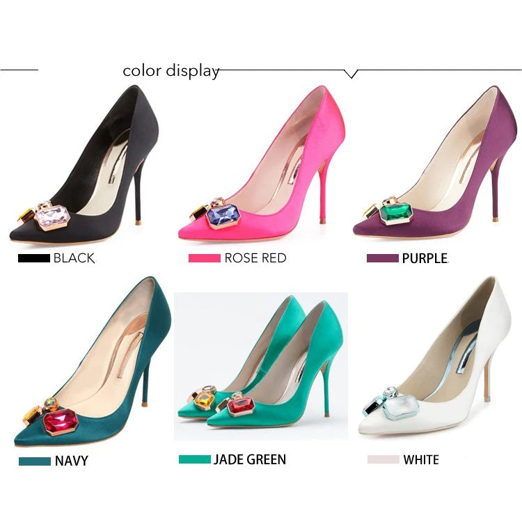 2022 Bridal Shoes High Heel Diamond for Women Summer Autumn