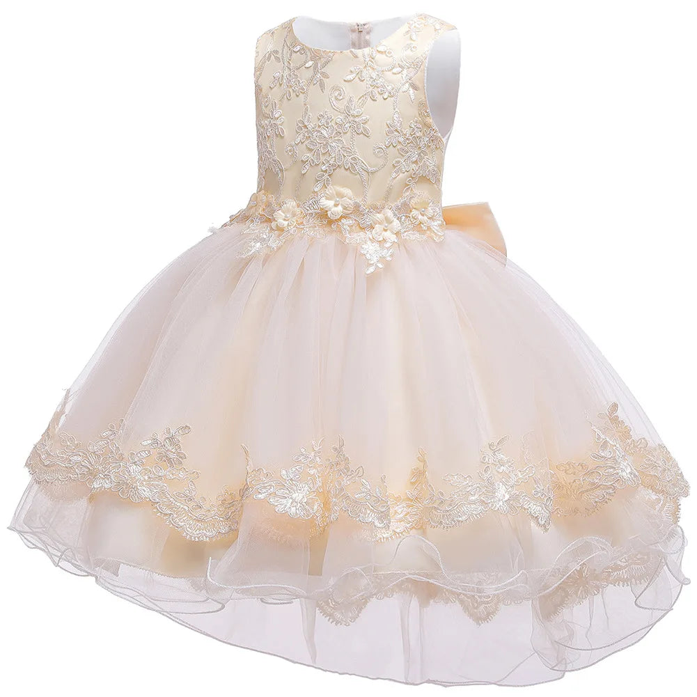 New Girls Summer Skirt Petticoat Baby Girls Toddler Christmas Princess Birthday Party Kids For Girls Children Clothing Vestidos