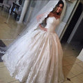 NE135 Robe De Mariage Ball Gown Wedding Dresses Lace Princess Wedding Gown Vestido De Casamento Vintage Wedding Dress