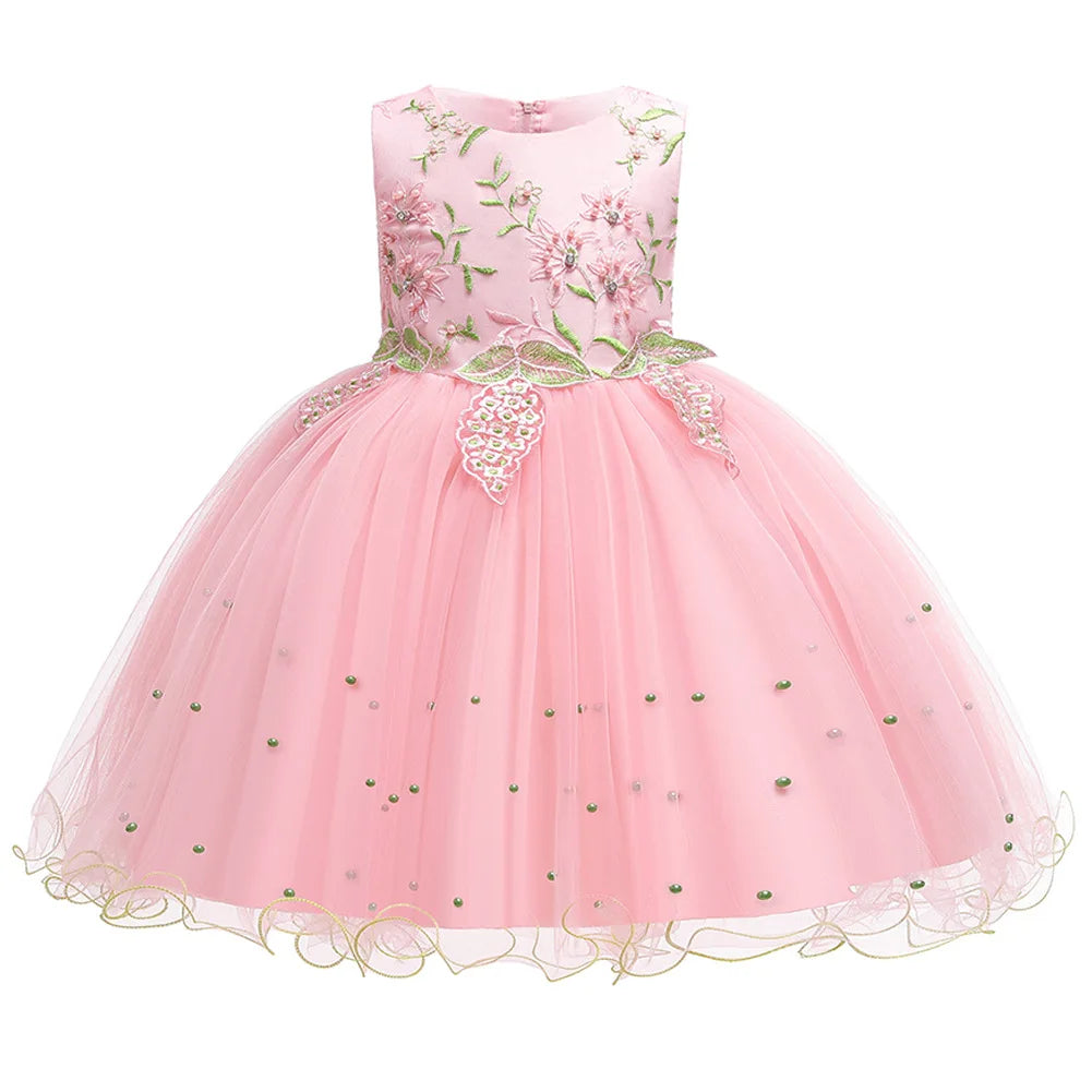New Girls Summer Skirt Petticoat Baby Girls Toddler Christmas Princess Birthday Party Kids For Girls Children Clothing Vestidos