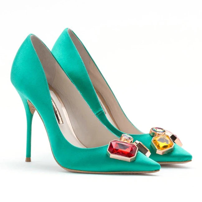 2022 Bridal Shoes High Heel Diamond for Women Summer Autumn