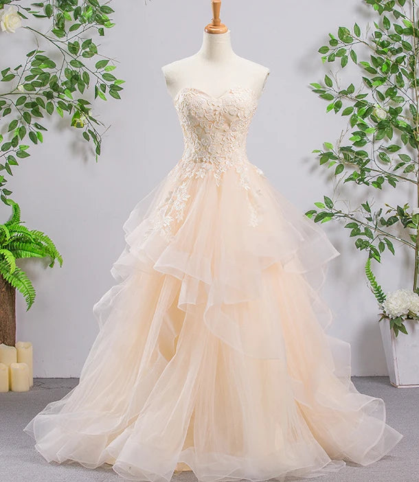 Jancember RSM66331 Sweetheart Princess Civil  Bridal Gown Lace New Wedding Dresses