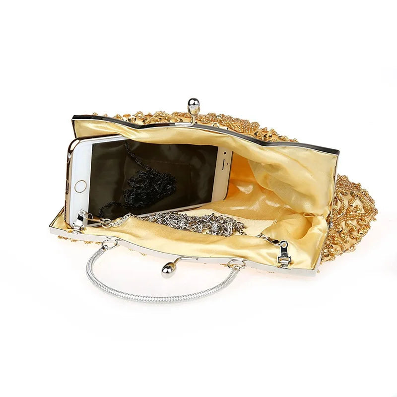 Beaded Retro Evening Clutch