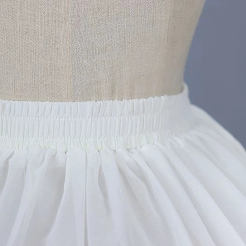 2-Hoop Crinoline Petticoat Underskirt