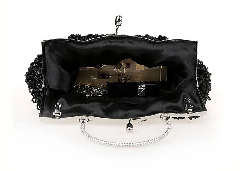 Beaded Retro Evening Clutch