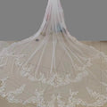 AL1832 2024 New Fashion High Quality Embroidered Fairy Bride Veil Beautiful Dream Trailing Luxury Long Wedding Bridal Veil