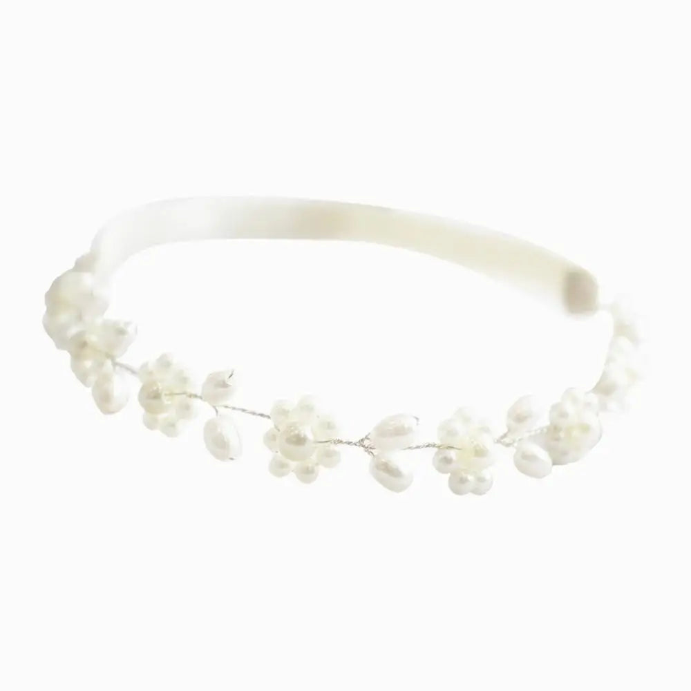 SLBRIDAL Sexy Lace Flower Simulated Pearls Wedding Garter Belt Bridal Thigh Leg Garter Ring For Women/Female/Bride