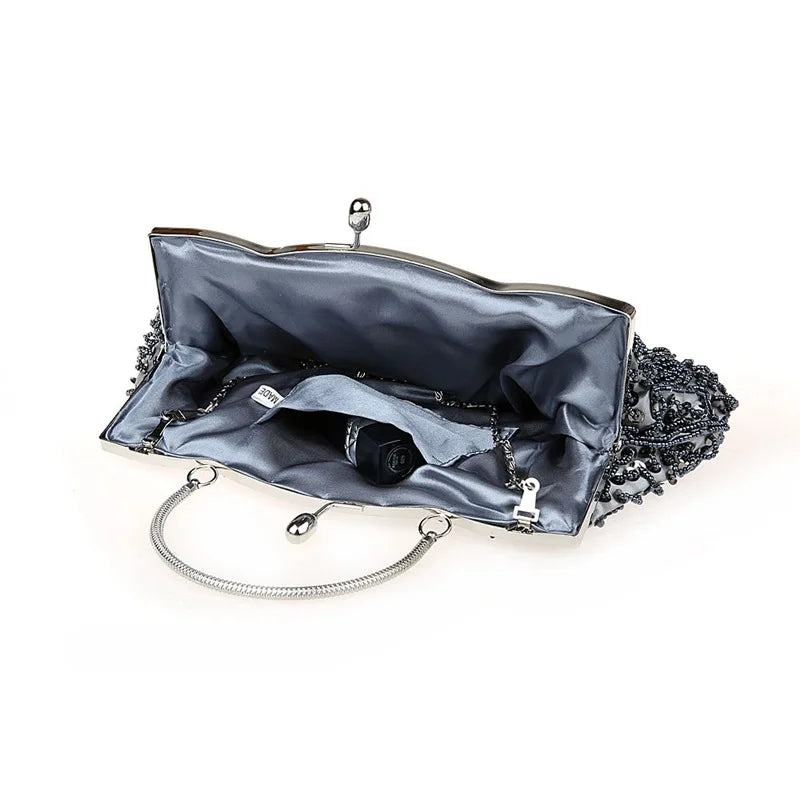 Beaded Retro Evening Clutch