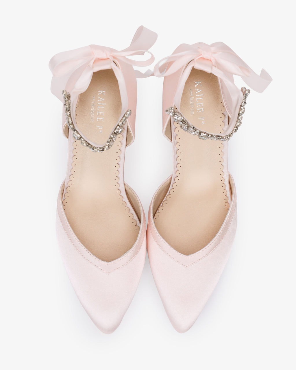 Satin Block Heels Evening Shoes with Floral Rhinestones Ankle Strap
