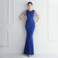 Rhinestone Fishtail Bridesmaid Dress