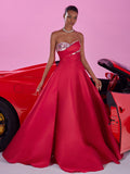Tube Top Swing Bridesmaid Dress