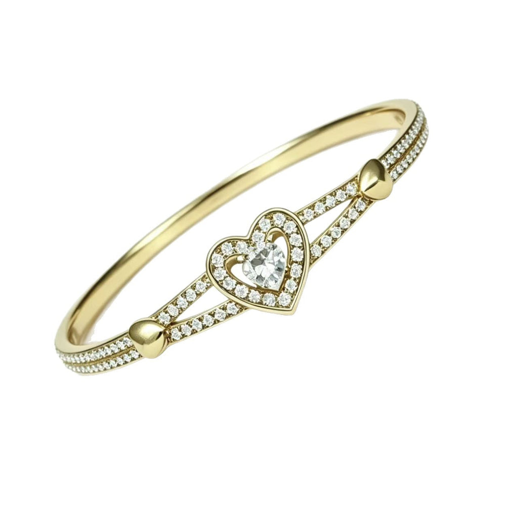 With Diamond Female Niche Design Light Luxury Bracelet