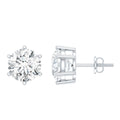 IGI Certified 4 Carat Lab Grown Diamond Solitaire Studs