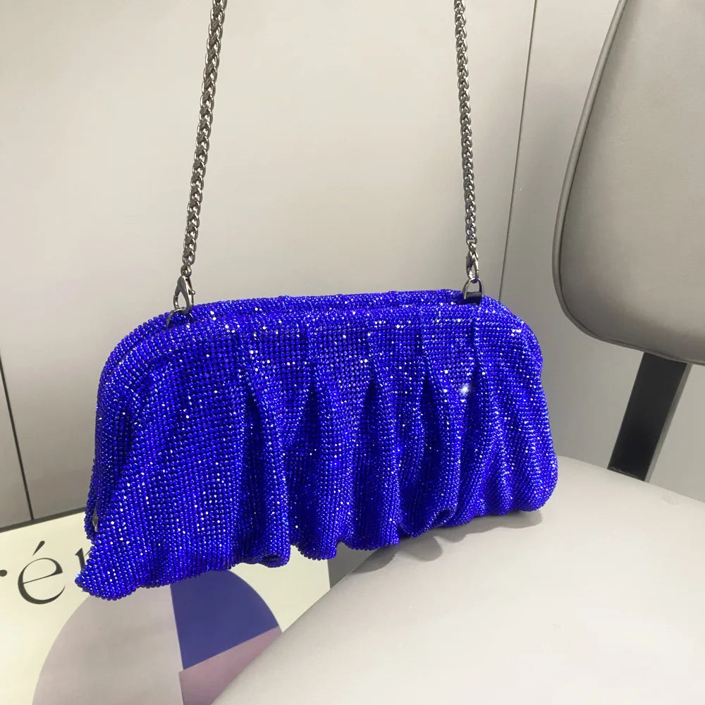 Rhinestone Crystal Evening Clutch