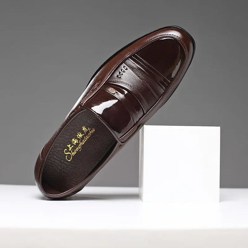Oxford Shoes for Men Dress Shoes  Formal Shoes Fashion Round Toe Business Wedding  Dress  Men Designer  Loafers
