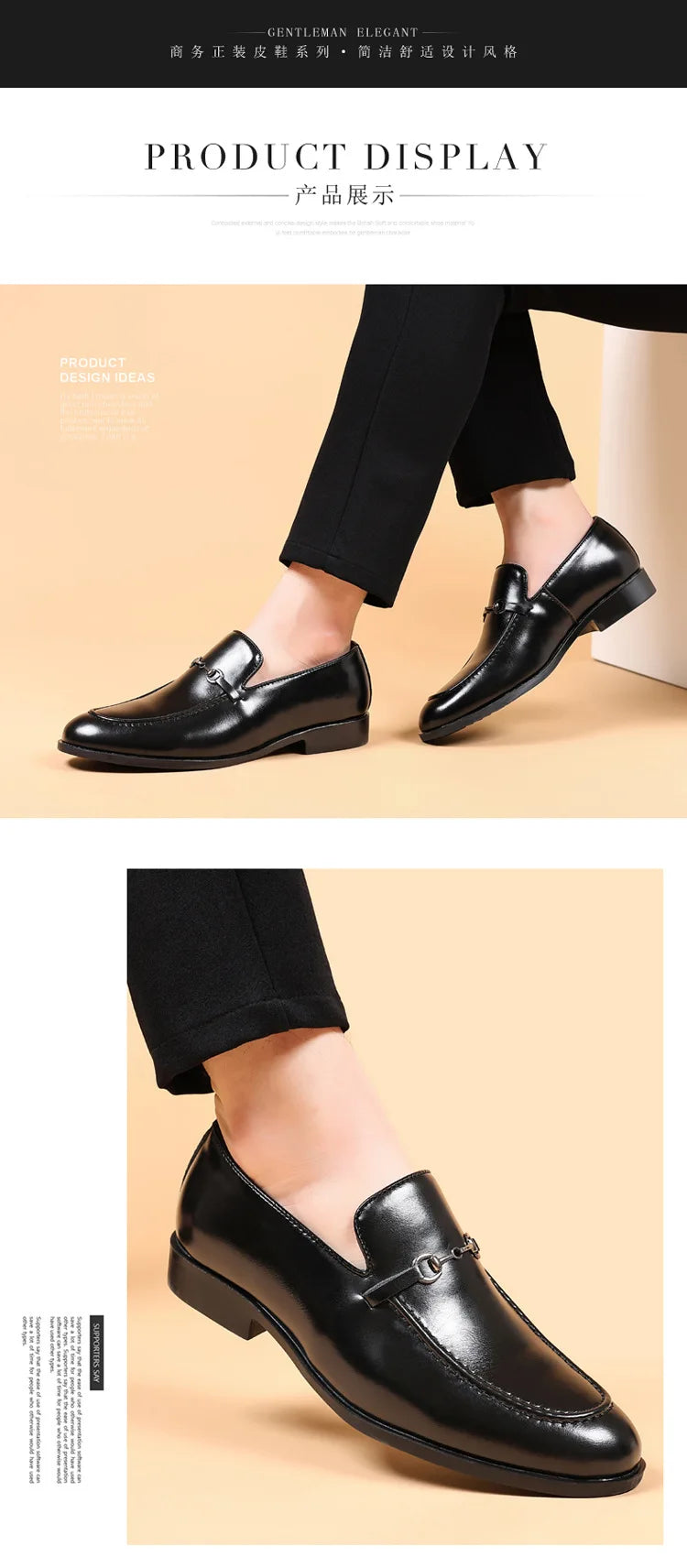 Office Shoes Men Classic Loafers Men Formal Shoes Brand Dress Shoes Men Elegant Sepatu Slip on Pria Zapatos De Hombre Ayakkabi