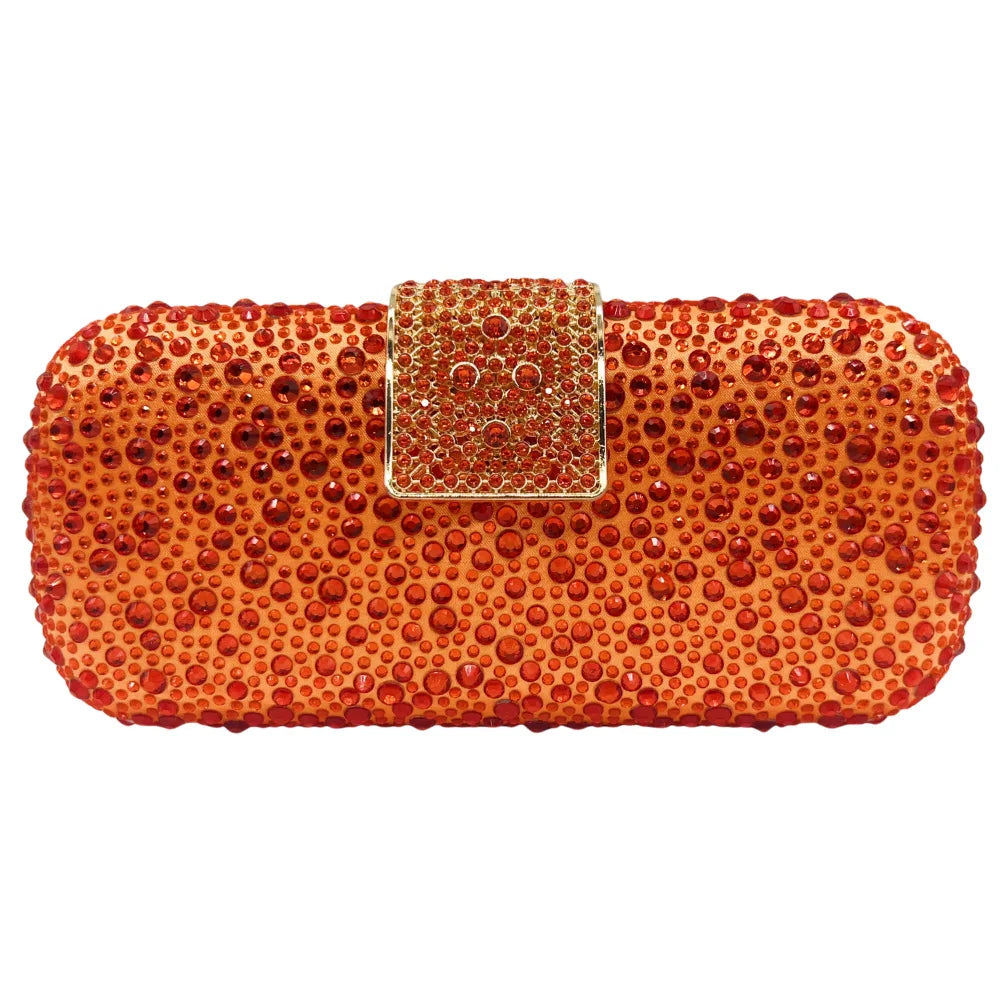 Crystal Evening Bag, 13 Colors