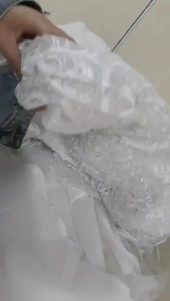 Sweetheart Beaded Trailing Bridal Gown