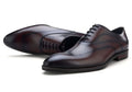Full-Grain Leather Formal Derby Shoes for Men Daily Wear Business Oxford Dress Shoes