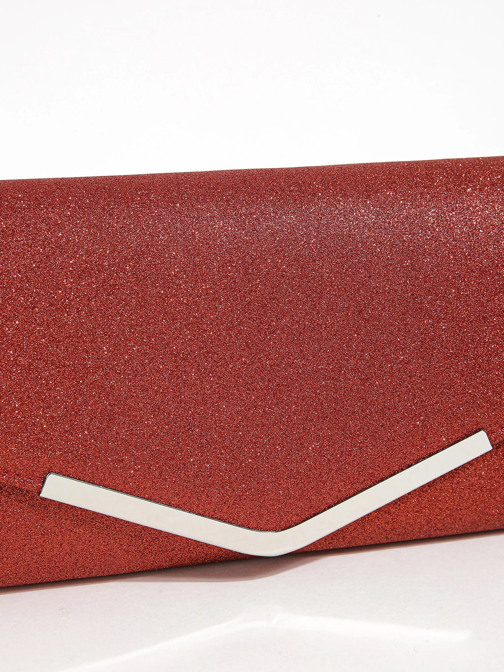 Glitter Envelope Evening Clutch