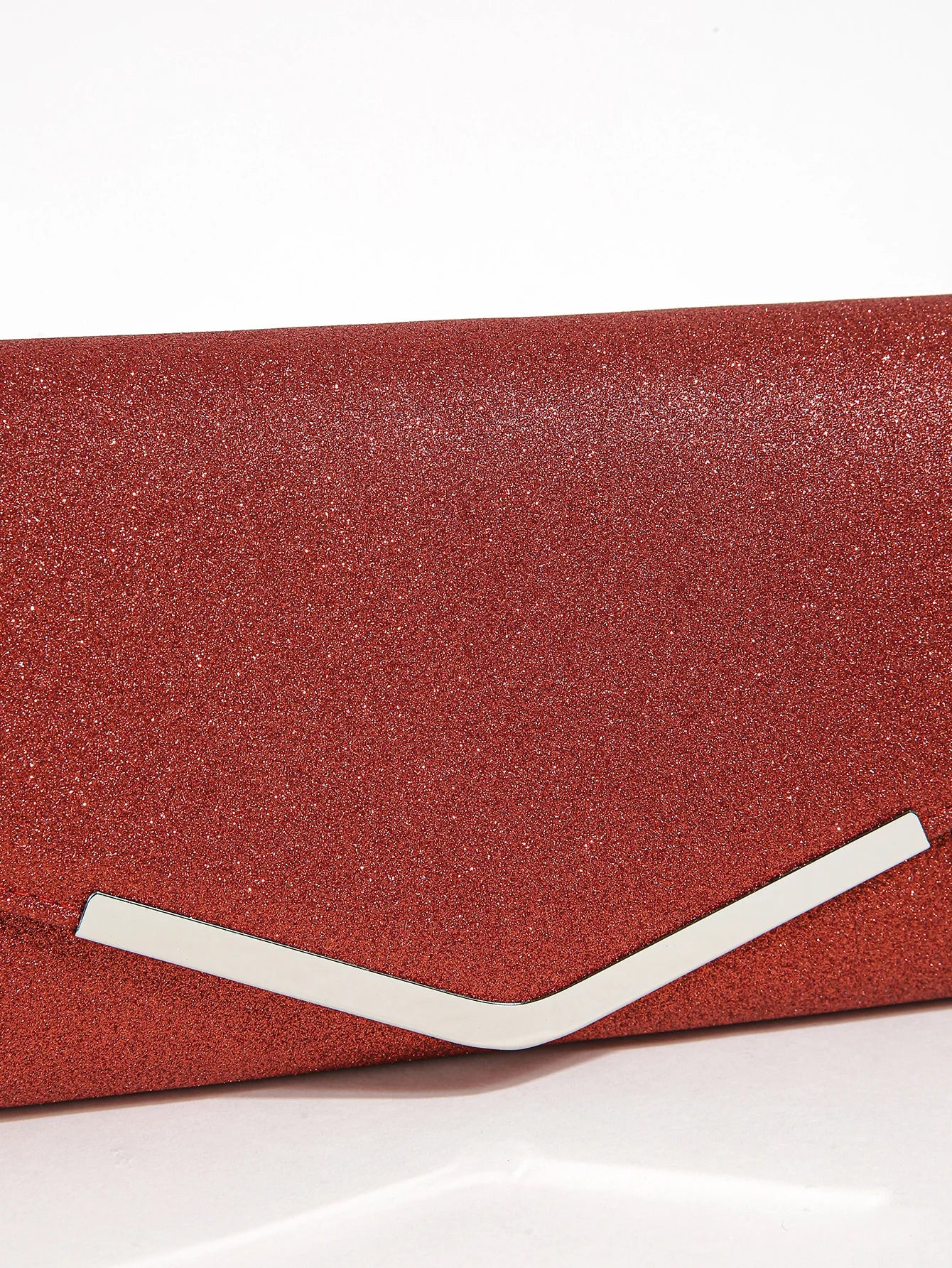 Glitter Envelope Evening Clutch