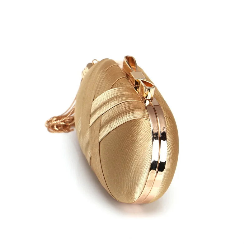 Clutch Bag for Women Elegant Tassel Lightweight Sparkling Compact for Party Wedding Evening